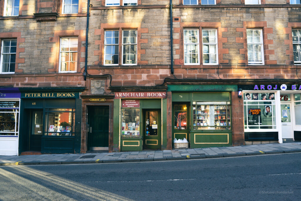 3 Days in Edinburgh - Armchair Books