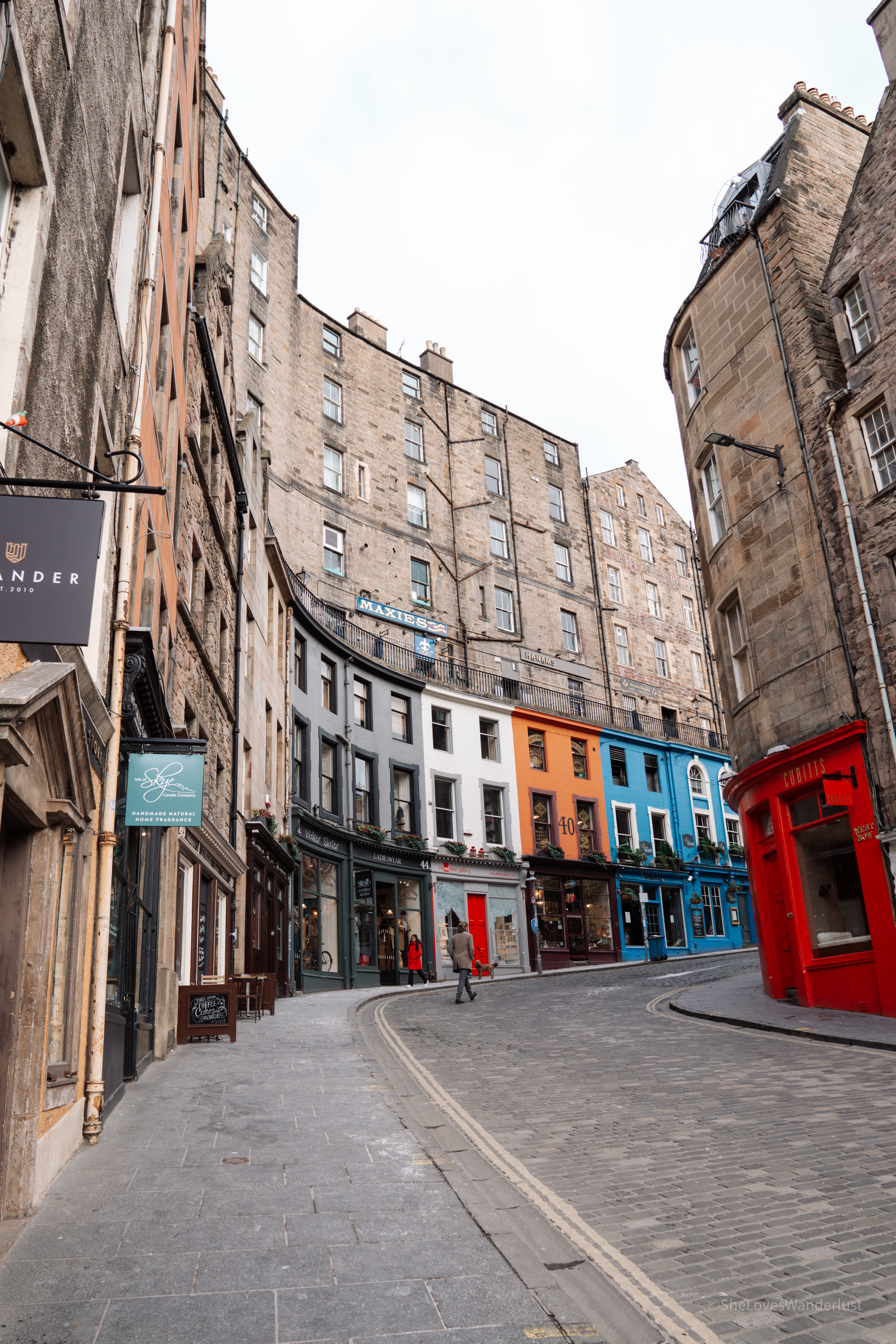 3 Days in Edinburgh - Victoria Street